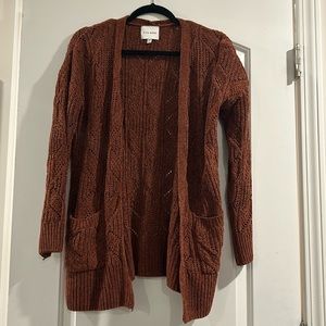 Rust Cardigan